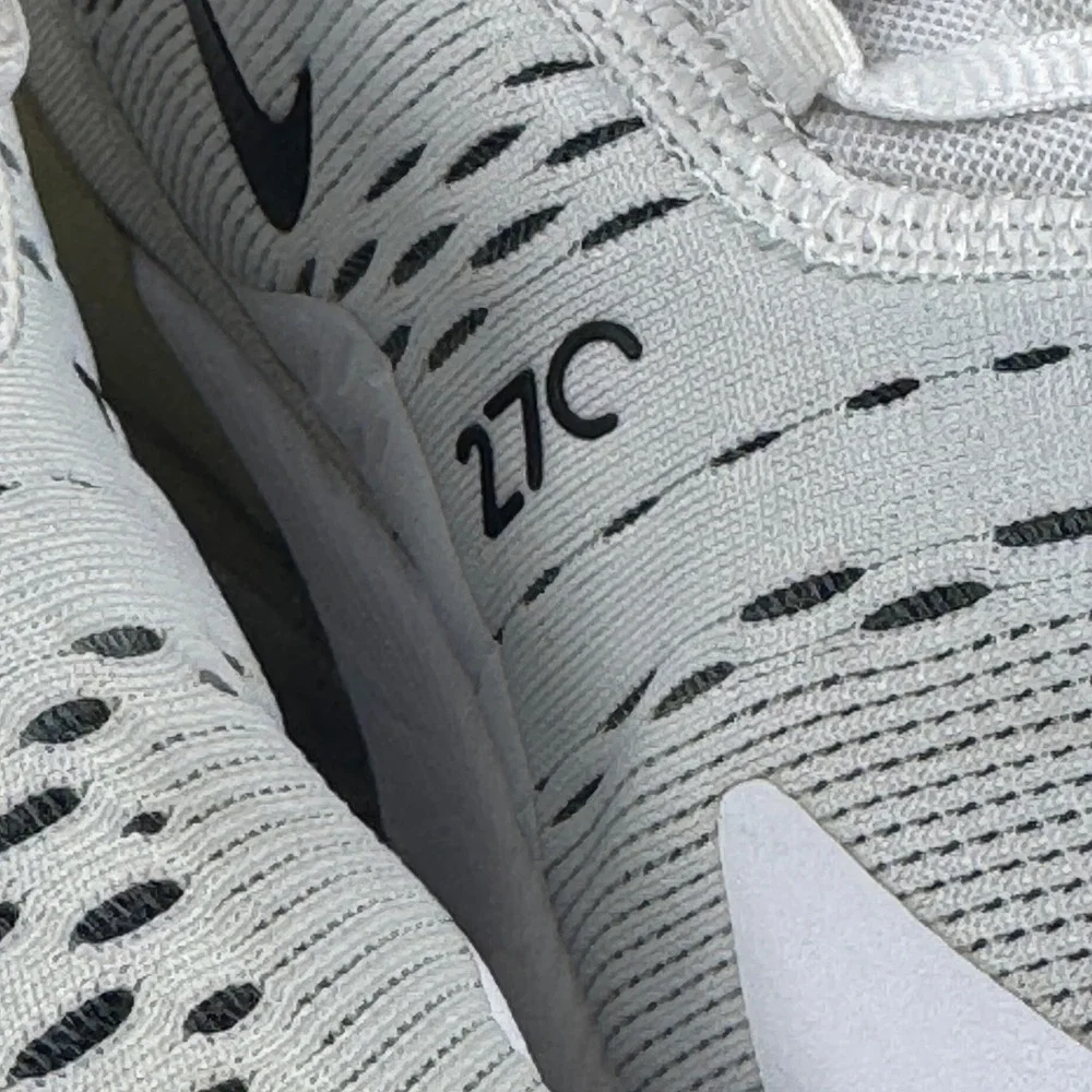 Nike Women Sneakers Air Max 270 Mesh Running Casual White Black US 5.5 - Picture 6 of 14
